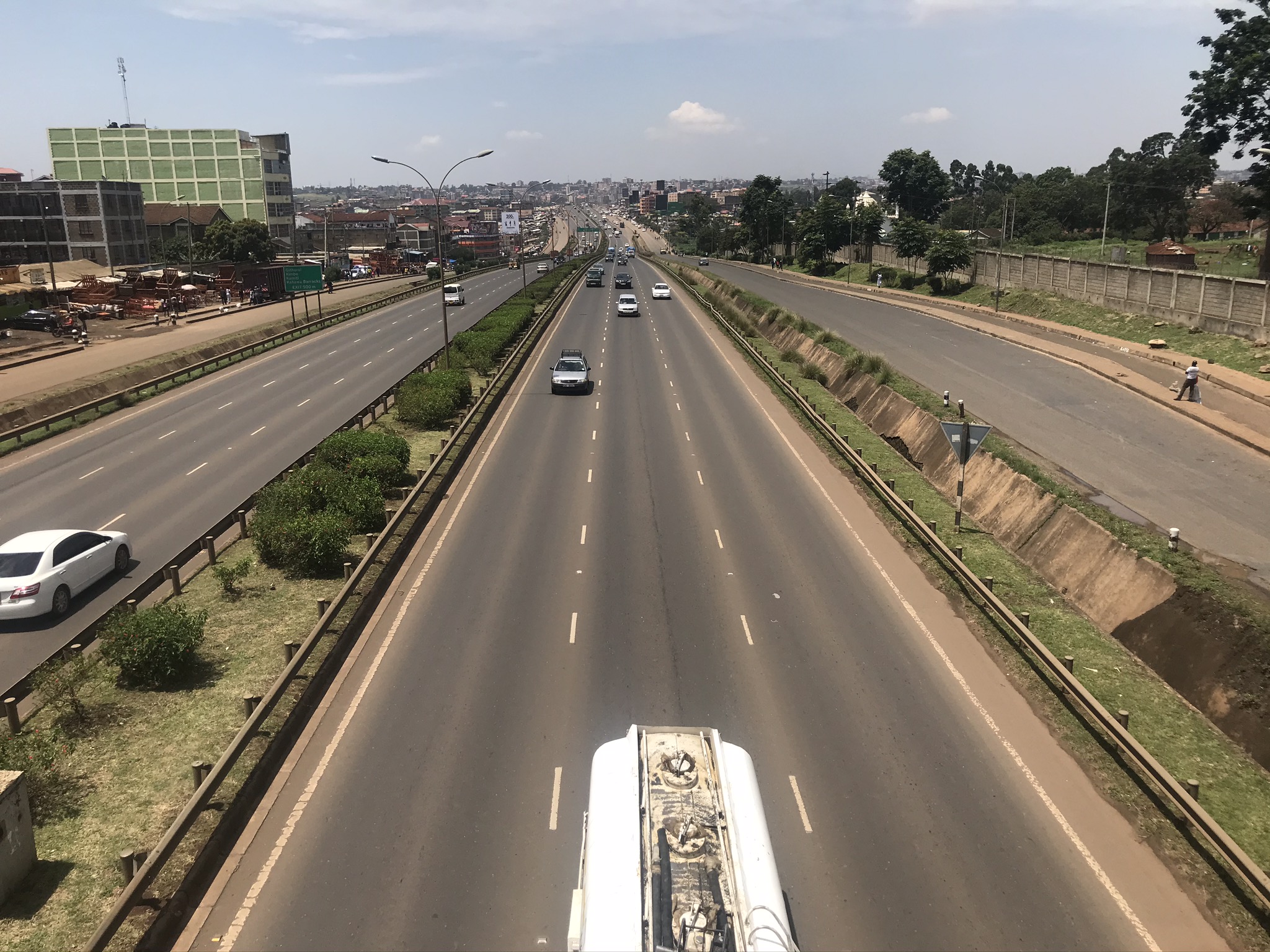 Thika Superhighway corridor at Kasarani, Kasarani, Nairobi